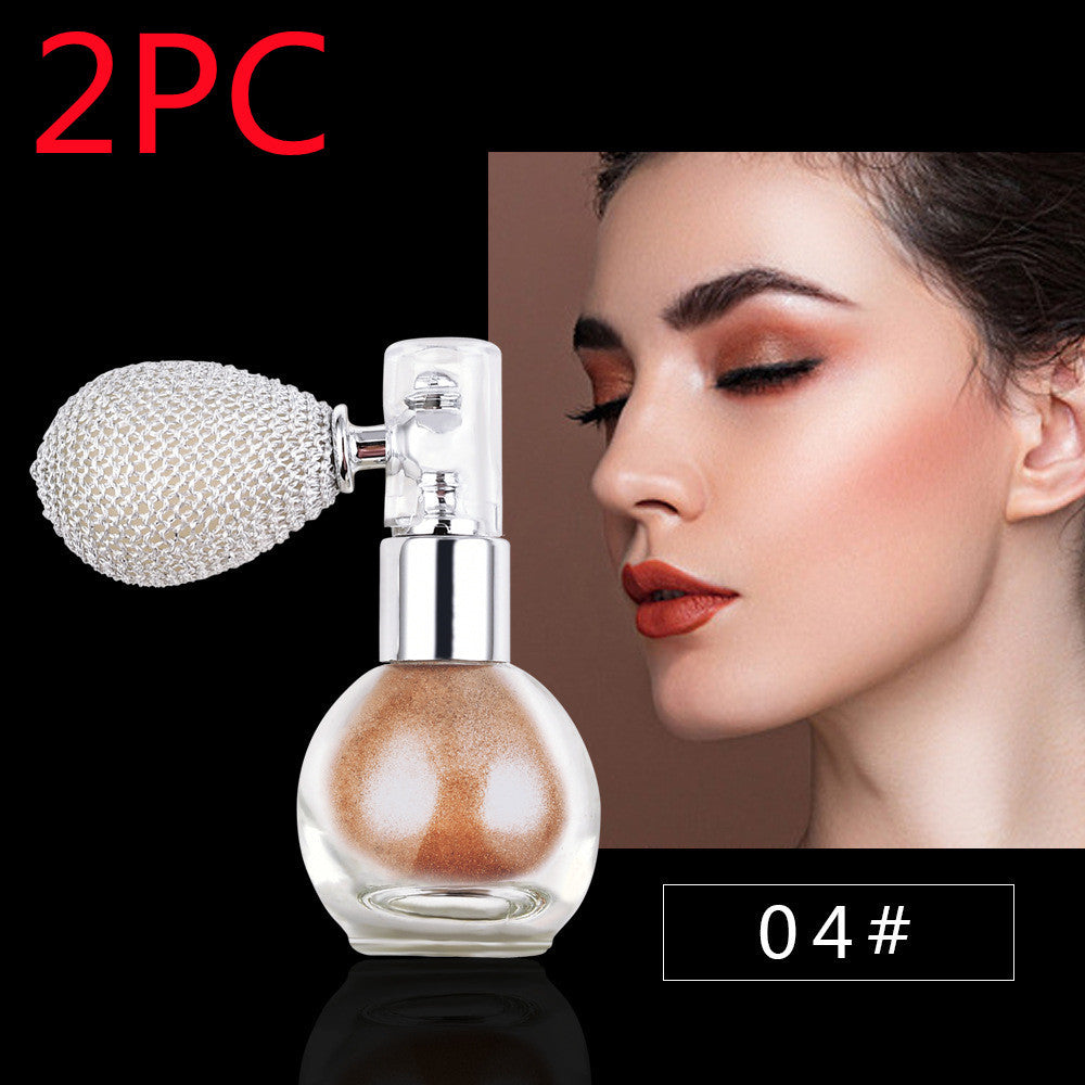 Spray Brightening Glitter Powder Body Powder Highlighter Spray Brightening Glitter Powder Body Powder Highlighter